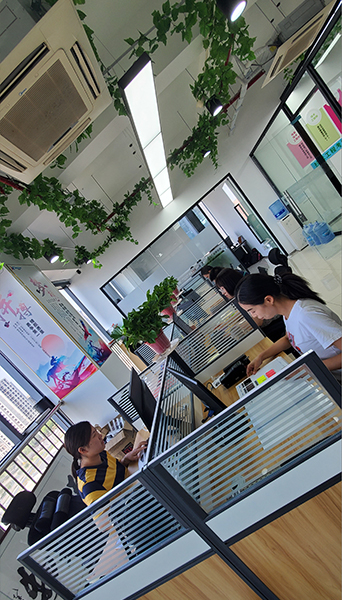 喜迎上海精颜化工乔迁之喜(图5) 办公室一角